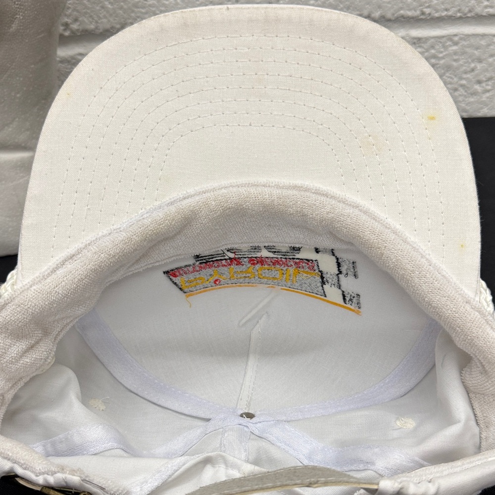 Pyroil White Racing Cap vintage NSCAR - Picture 10 of 10